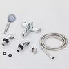 Chrome Sink Bath Filler Tap Shower Mixer Taps w/Hand Held Set Luxury Bathroom UK