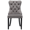 Set of 6 Velvet Dining Chairs High Back Wooden Legs for Home Dining Room Kitchen