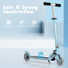 Folding Kick Scooter Lightweight Kids Aluminum Scooter Adjustable W/Flash Wheels