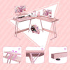 L-shaped Computer Desk Large Home Office Writing Workstation Corner Desk