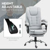Home Office Chair High Back Computer Chair with Swivel Wheels Light Grey