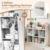 3-tier Freestanding Open Storage Organizer with Shelves