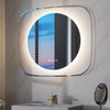 LED Bathroom Mirror Dimmable Defog Makeup Mirror with Backlit Clear Glass Frame