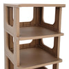 Stackable Shoe Rack Plastic Compact Hallway 4/5/6/7Tier Shoe Storage Shelf Stand