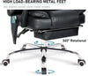 Massage Office Chair Gaming Computer Desk Swivel Recliner Chair Leather Footrest
