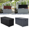 200-600L Outdoor Storage Box Large Patio Garden Deck Container Chest Wheels