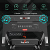 Foldable Electric Treadmill with APP Control & LED Display-Silver