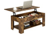 Lift Top Coffee Table with Storage Wooden Sofa Side End Table for Living Room