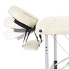 Portable Folding Spa Table Massage Bed Salon Treatment Couch Beige Colour