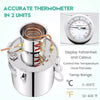5 Gallon 20L Moonshine Still Water Alcohol Distiller DIY Whiskey Home Brewing