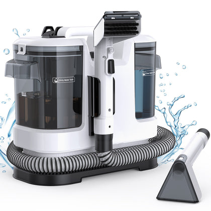 450W Carpet Cleaner Pet Stain & Spot Cleaner Carpet Cleaner XL Tanks 13500Pa UK