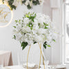 Artificial Flower Ball Row Arrangement Table Floral Ball Wedding Backdrop Decor