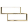 Wall Shelf Sonoma Oak 100x20x53 cm Engineered Wood