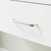 Wall Hanging Dressing Table High Gloss Vanity Makeup Desk with Storage Drawer
