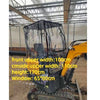 Mini Excavator Car Cover For JCB 8014 Warm Awning Pvc Windproof 110*100cm