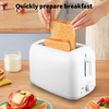 2 Slice Bread Toaster 6 Levels Timing Control Crumb Tray 650W Extra Wide NEW UK