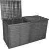 Extra Large Outdoor Storage Box Garden Plastic Patio Container Chest 750L XL