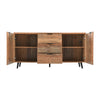 Sideboard 2 Doors 3 Drawers Buffet Storage Cabinet Cupboard TV Unit Highboard