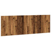 Wall Headboard Old Wood 240x1.5x80 cm Engineered Wood