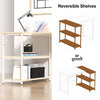 L-Shaped Corner Computer Desk Large PC Table Workstation with Storage Bookcase