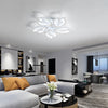 65W LED Ceiling Light, Modern Petal Design, 6450LM
