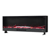 Electric Insert/WallMounted LED Fireplace Into Fire Media Freestanding With Feet