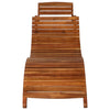 Solid Acacia Wood Folding Garden Table Outdoor Coffee Furniture