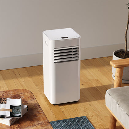 Mobility 7000 BTU Air Conditioner Eco-Friendly Portable Dehumidifier Sleep Timer