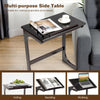 Tilting Top TV Tray Table Adjustable C-shaped Bedroom Bamboo Sofa Side Table