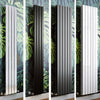 Vertical Radiator Anthracite White Black Flat Panel Modern Tall Rads Double 1800