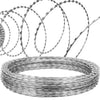 10m Razor Security Barbed Wire Coiled Concertina Type Barb Fence Fencing Garden