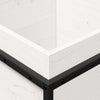 Solid Pine Wood Garden Planter - White 40x40x50 for Outdoor/Indoor, W4Y0