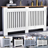 Modern Radiator Cover Small Large Wall Cabinet MDF Slats Wood Grill Furniture