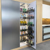 SapceSaving Kitchen Cabinet Pull Out Larder 12Basket 450mm Cupboard Storage Unit