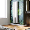 Vertical Designer Radiator With Mirror Anthracite/White Oval Column Tall Rads