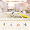 Toddler Climber Arch 3-In-1 Wooden Climber w/Ramp & Soft Mat