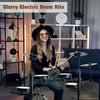 Glarry Electric Drum Set 150 Sounds 15 Drum kits with Headphone Sticks Stool