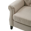 Velvet Armchair Wing High Back Occasional Queen Anne Fireside Lounge Sofa Chair