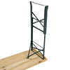 Folding Wooden Beer Table and Bench Set Garden Outdoor Bistro Bench Desk Chairs