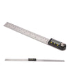 New 360 Degree Digital LCD Angle Finder Stainless Steel Ruler Measure Gauge UK