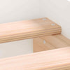 Bed Frame White 100x200 cm Engineered Wood vidaXL