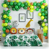 Jungle Animal Balloons Set Birthday Party Wild Forest Theme Home Decoration Kit