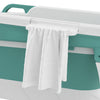 ExtraLarge Folding Bathtub Bath Tub Adult Spa Sauna Soaking Barrel Massage 153cm