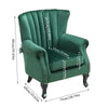 High Wing Back Armchair Accent Chair Fireside Lounge Single Sofa Seat