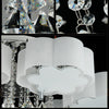 Modern LED Crystal Ceiling Lights Chandelier Lamp Kitchen Bed Living Room Light