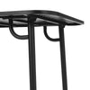 Outdoor Dining Table Metal Slatted Garden Patio Tables Bbq Drinks Serving Table