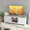 TV Stand TVs up to 65 Inches Media Console Cabinet Entertainment Center 2 Doors