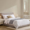 Dusk Ascot Light Grey Chenille King Size Ottoman Storage Bed RRP £899