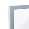 Fogless Bathroom Makeup Mirror with Dimmable LED Lights / Digital Clock 50*70cm