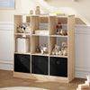 9 Cube Storage Unit Bookcase Wooden Storage Cabinets Book Shelf Display Unit